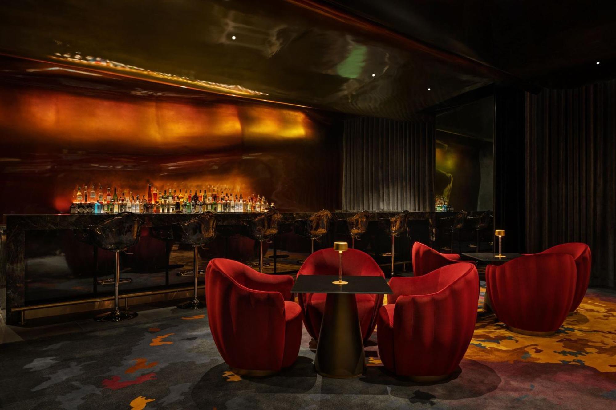 Hotel W Dubai - The Palm Esterno foto The bar at the nightclub