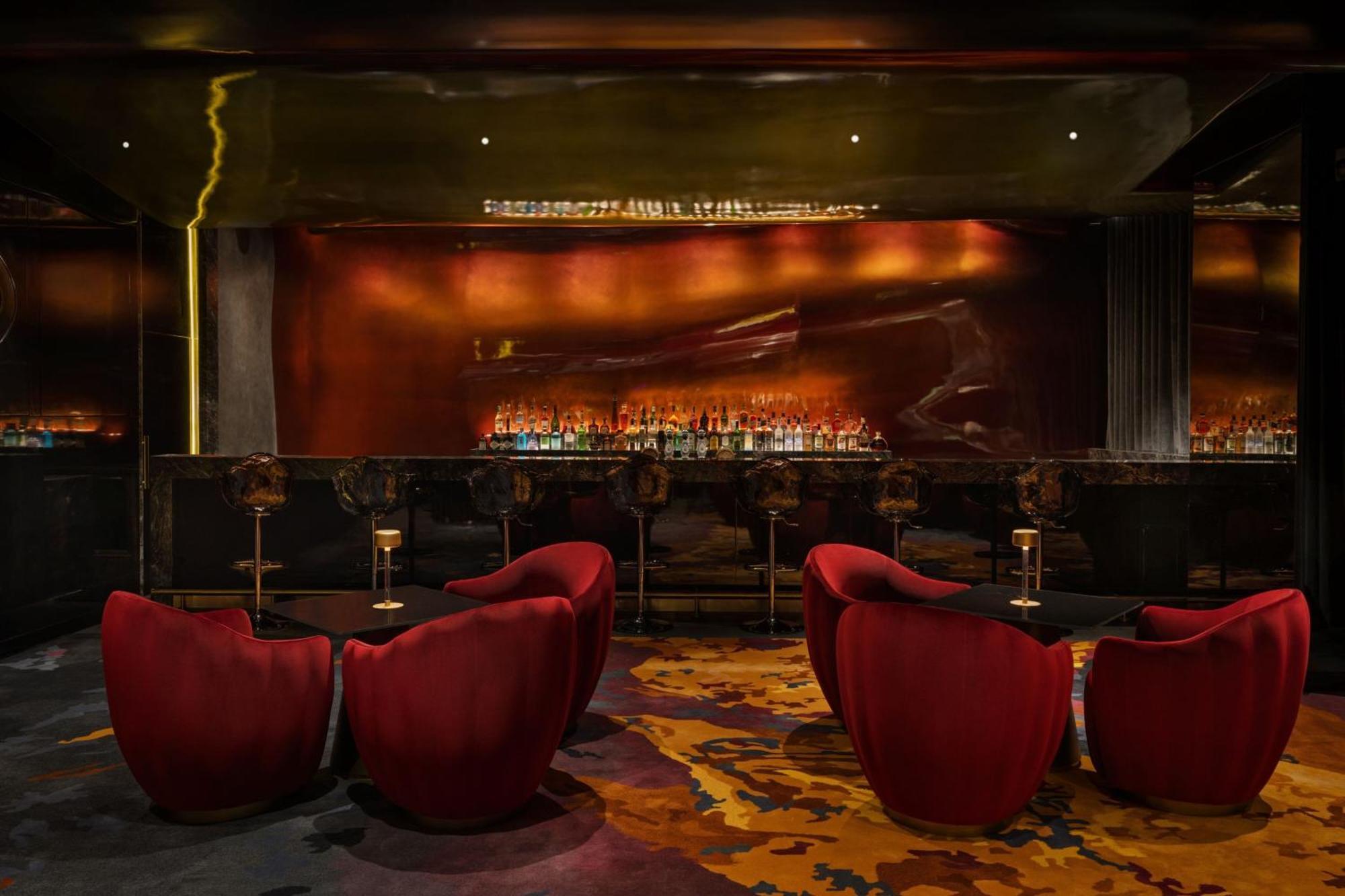 Hotel W Dubai - The Palm Esterno foto The bar at the nightclub