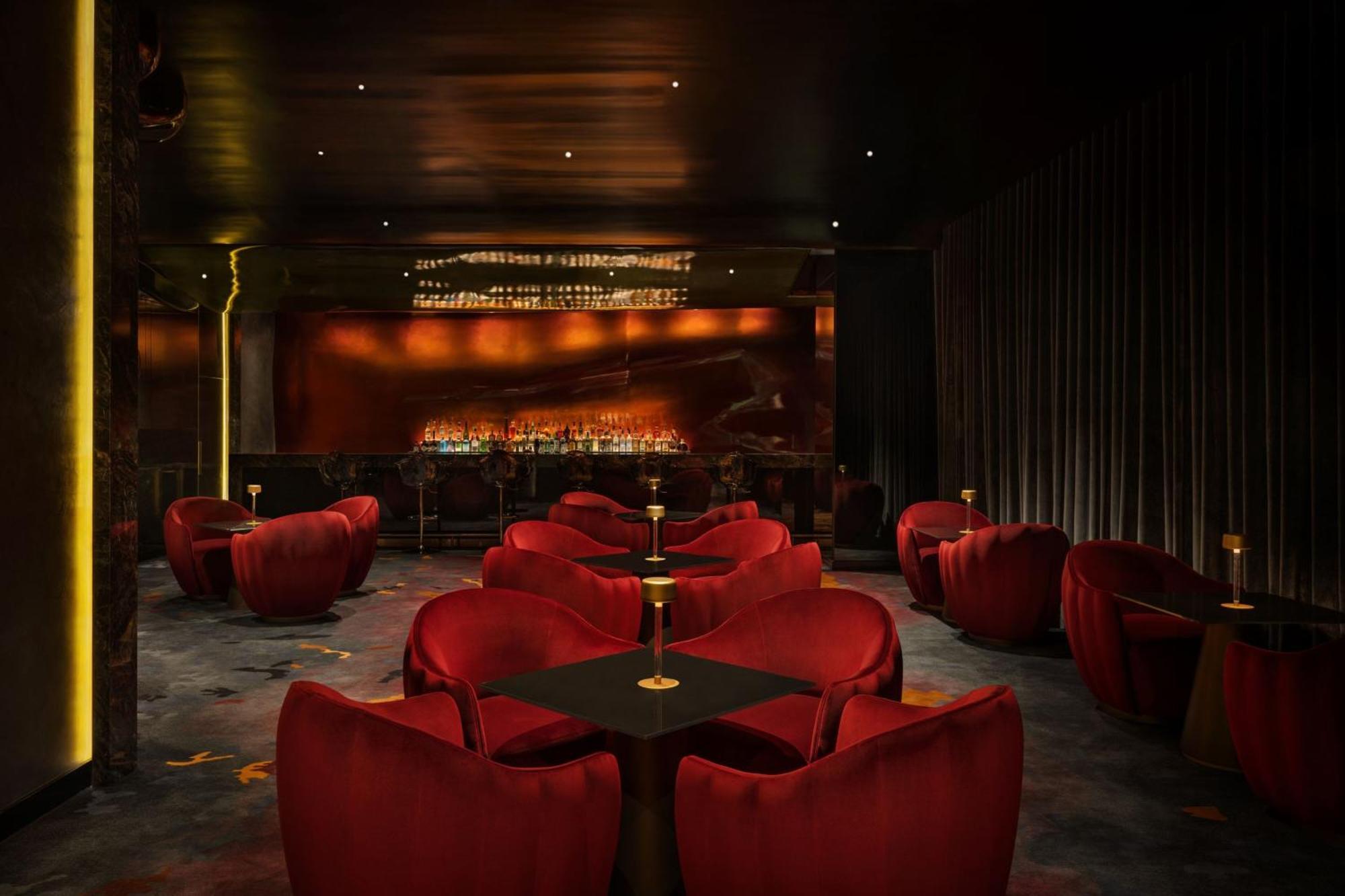 Hotel W Dubai - The Palm Esterno foto The interior of the bar