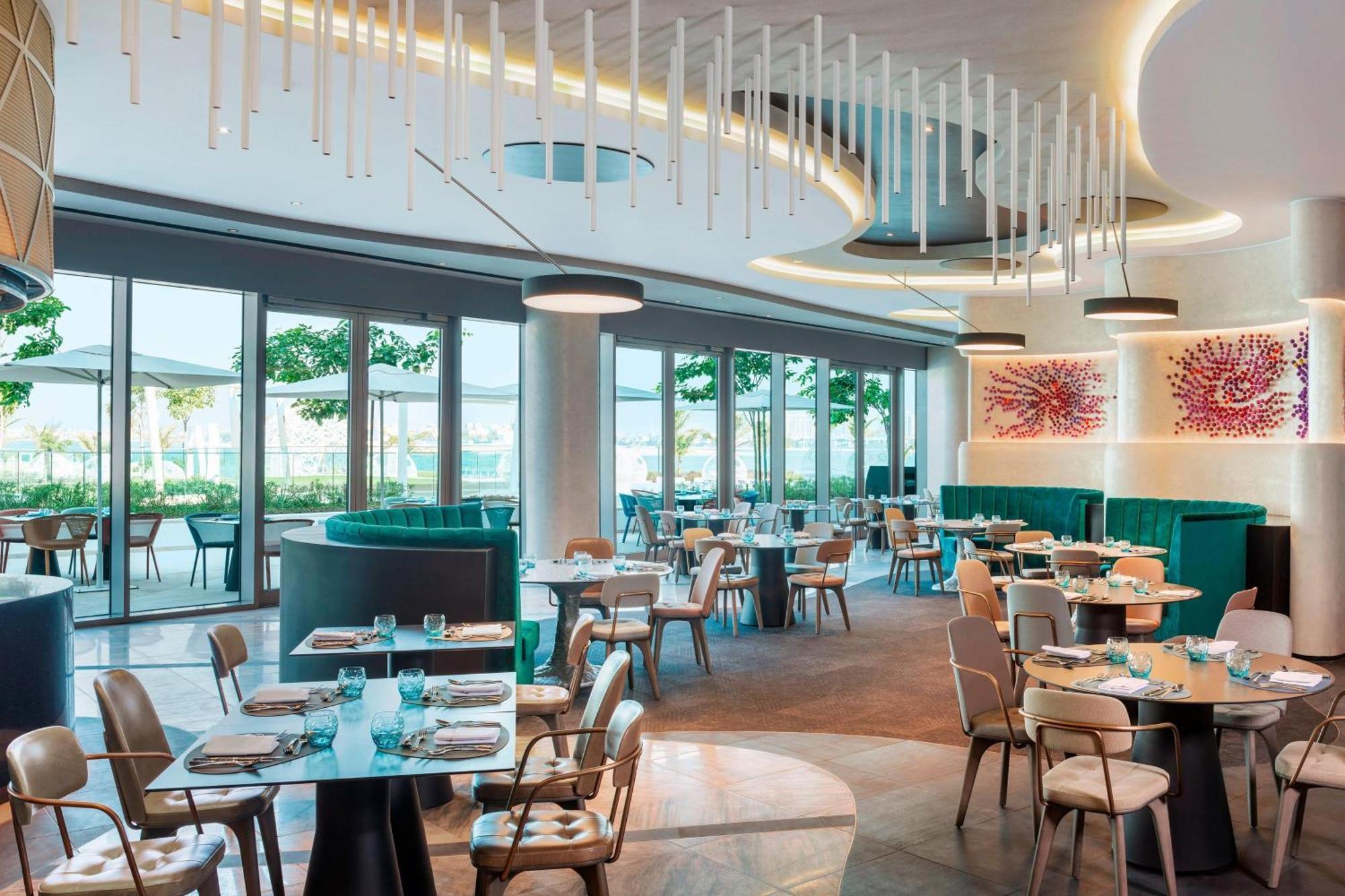 Hotel W Dubai - The Palm Esterno foto The restaurant