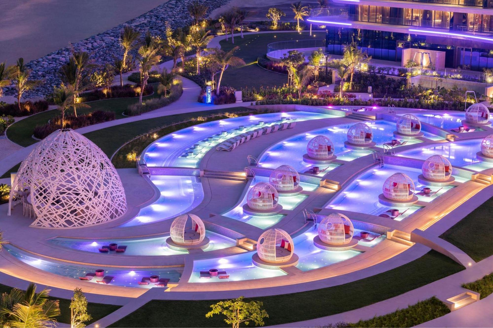 Hotel W Dubai - The Palm Esterno foto